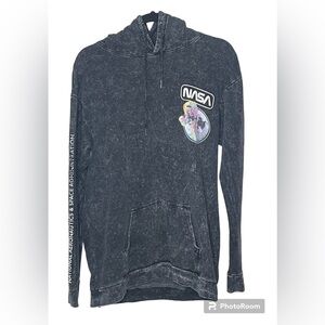 Hyper Space Pullover Hoodie Sz Large